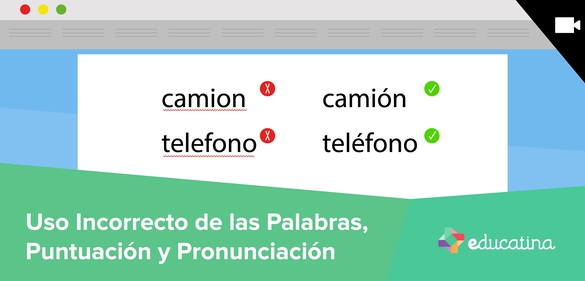 Imagen de la colección: Uso Incorrecto de las Palabras, Puntuación y Pronunciación