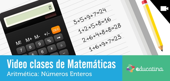 Imagen de la colección: Video clases de Matemáticas: Aritmética. Números Enteros