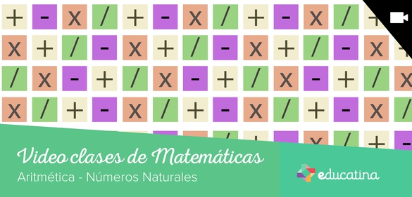 Imagen de la colección: Video clases de matemáticas: Aritmética. Números naturales